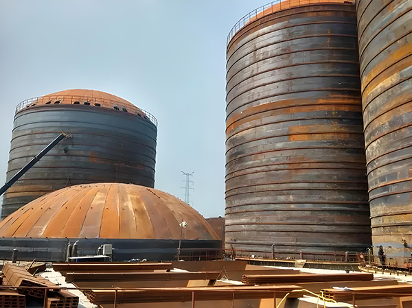 荔城焦粉钢板仓